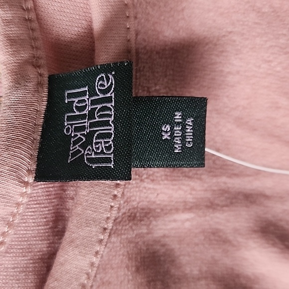 Wild Fable 2 piece Pastel Pink Crop Tank Top and Shorts Set NWT - Picture 11 of 13